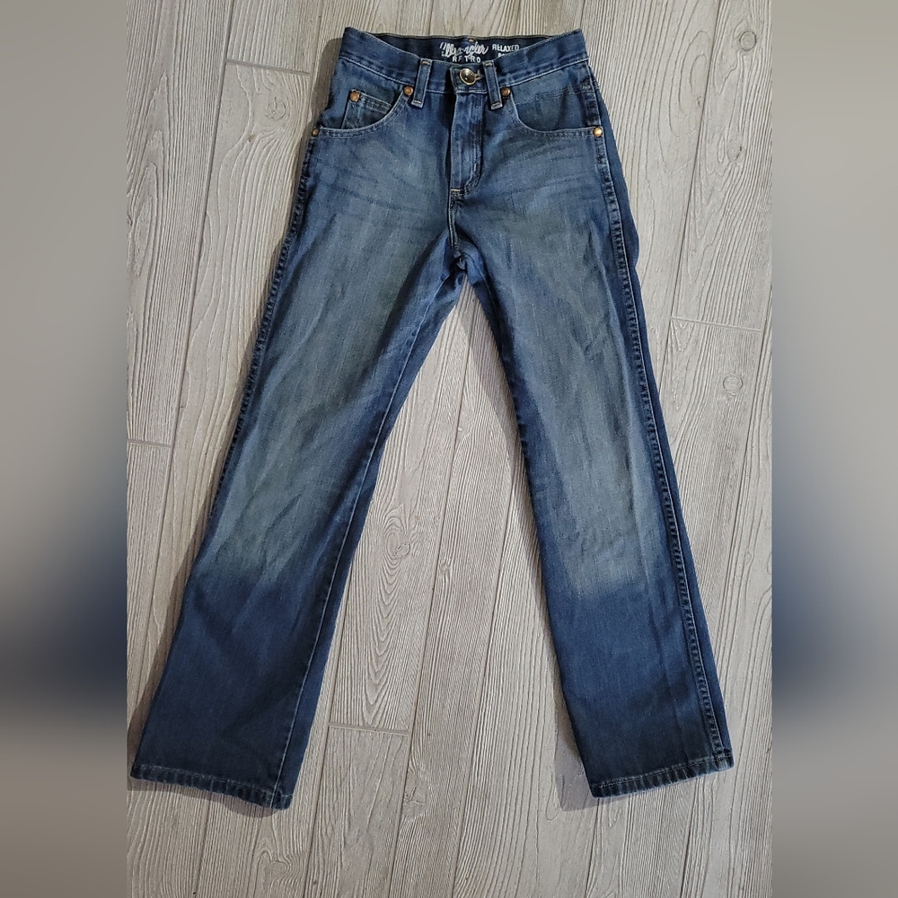 Wrangler retro relaxed boot boys jeans